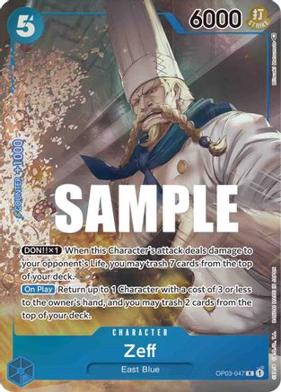 Zeff (Alternate Art) (OP03-047) - Rare