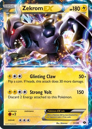 Zekrom EX - Holofoil - Ultra Rare