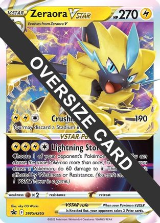 Zeraora VSTAR - SWSH265 - Holofoil - Promo