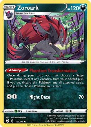 Zoroark 103/203 - Promo