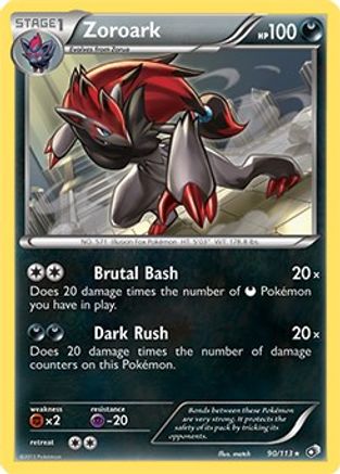 Zoroark - 90/113/113 - Rare