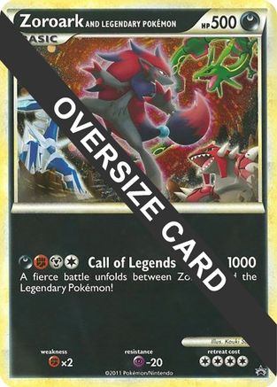 Zoroark and Legendary Pokemon (World of Illusions Promo) - Holofoil - Promo