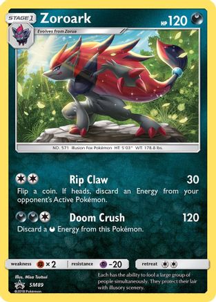 Zoroark SM89 - Holofoil - Promo