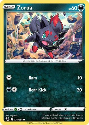 Zorua 170 - Common