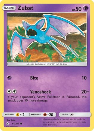 Zubat 064/214 - Common