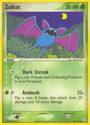Zubat/109 - Reverse Holofoil - Common