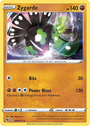 Zygarde 028 - Holofoil - Holo Rare