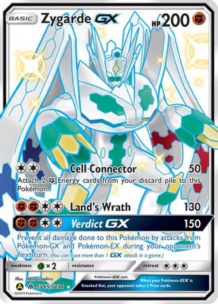 Zygarde GX SV65 - Holofoil - Shiny Holo Rare